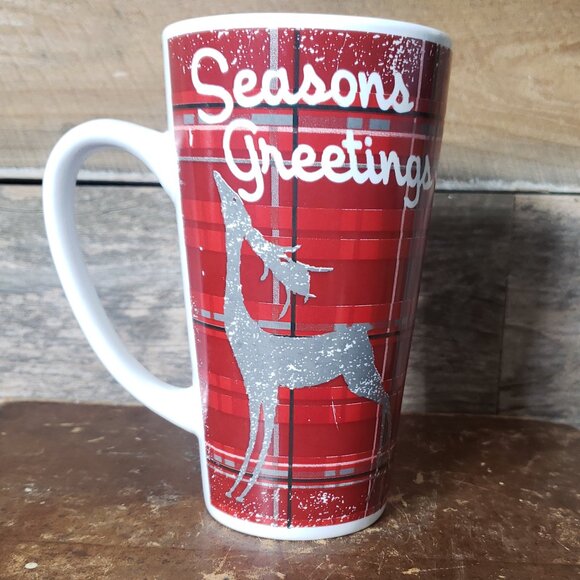 Season's Greetings Latte Mug - Sentimental Holiday by Jay - Picture 3 of 6